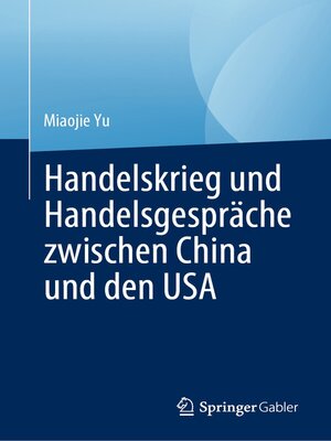 cover image of Handelskrieg und Handelsgespräche zwischen China und den USA